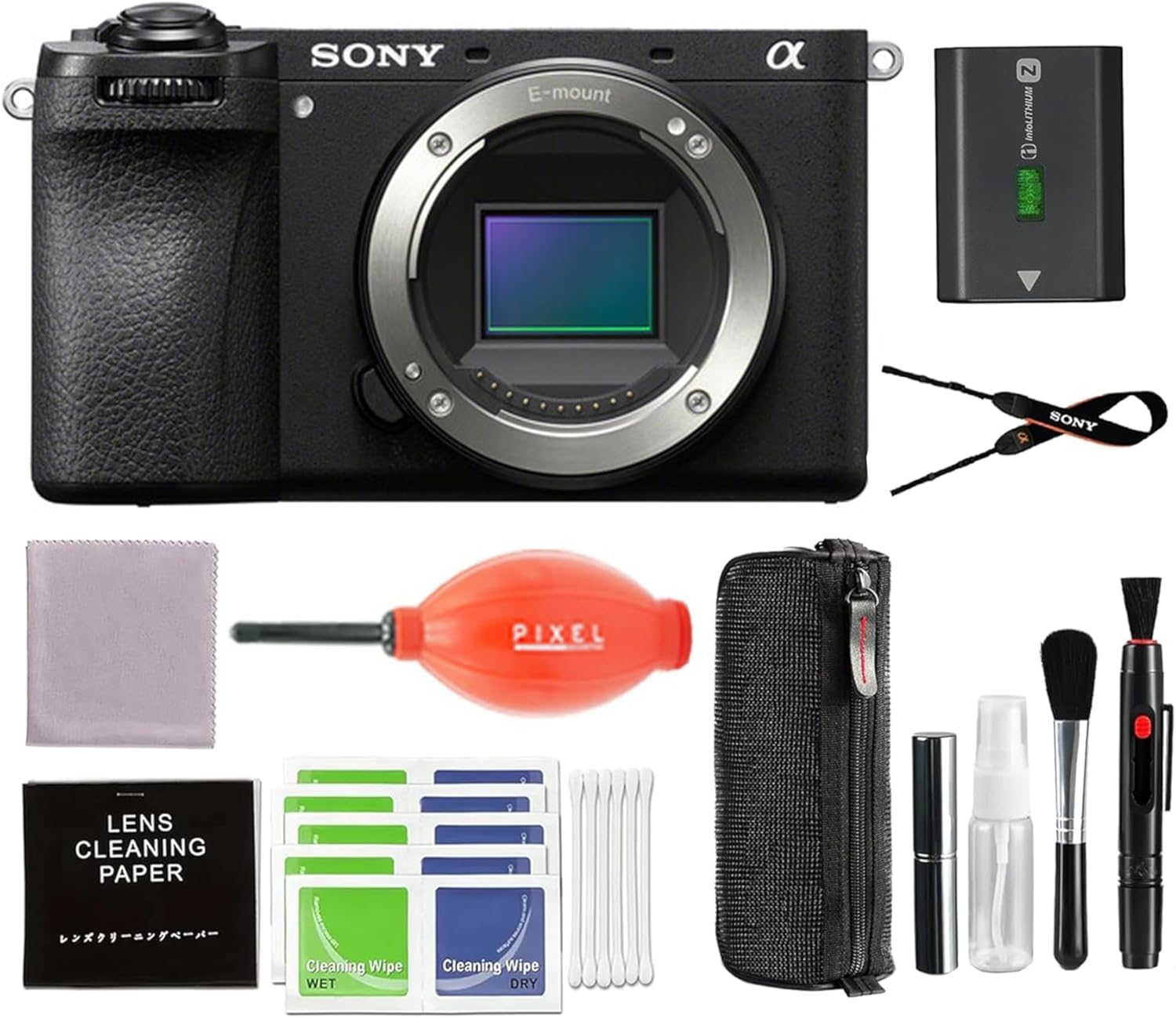 Sony Alpha a6700 Mirrorless Camera Body Bundle with Pixel Advanced Accessories | Sony a6700