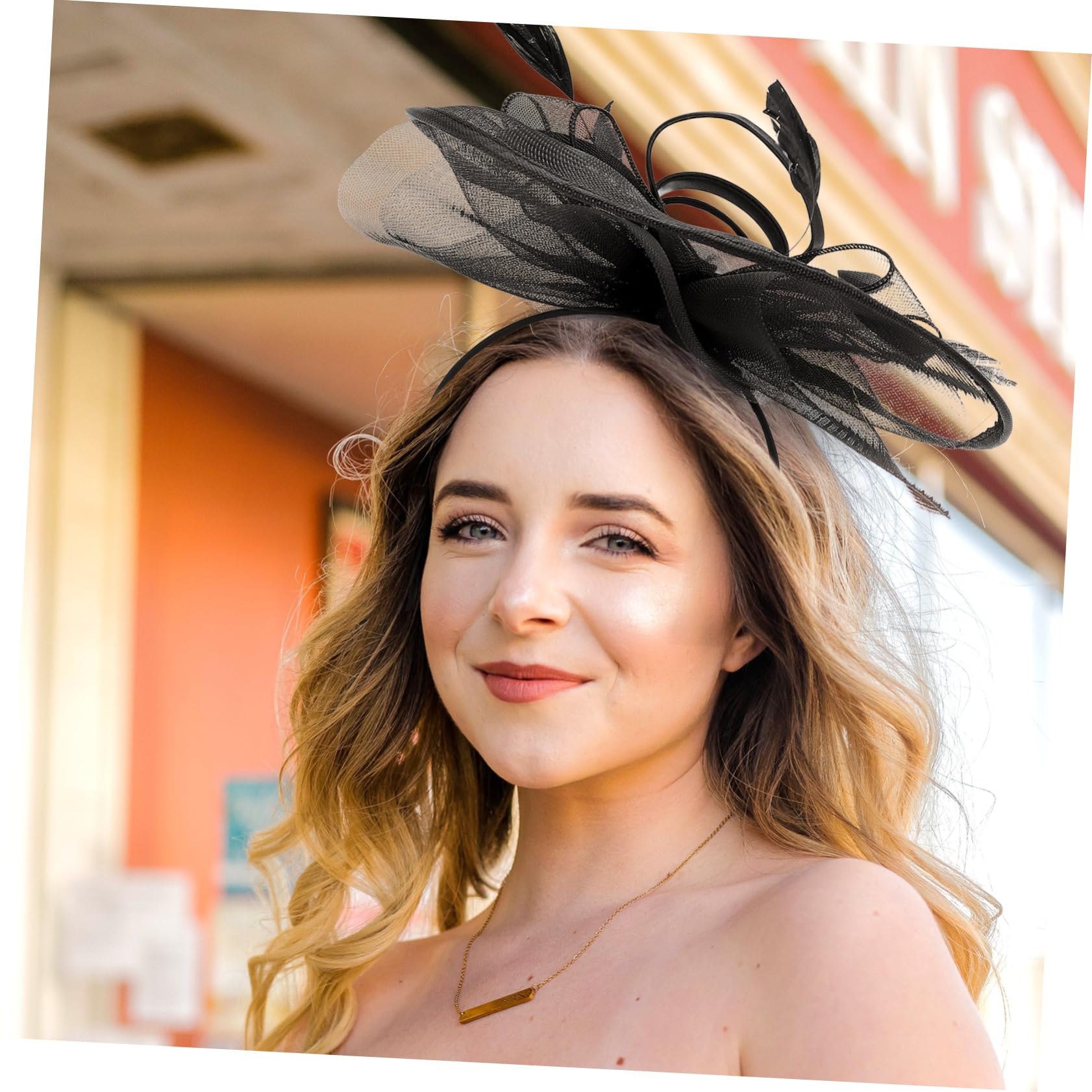 FRCOLOR Lot De 2 Bandeaux Festifs En Maille Pour Mariage Fête Thé Soirée Dansante Pour Femmes