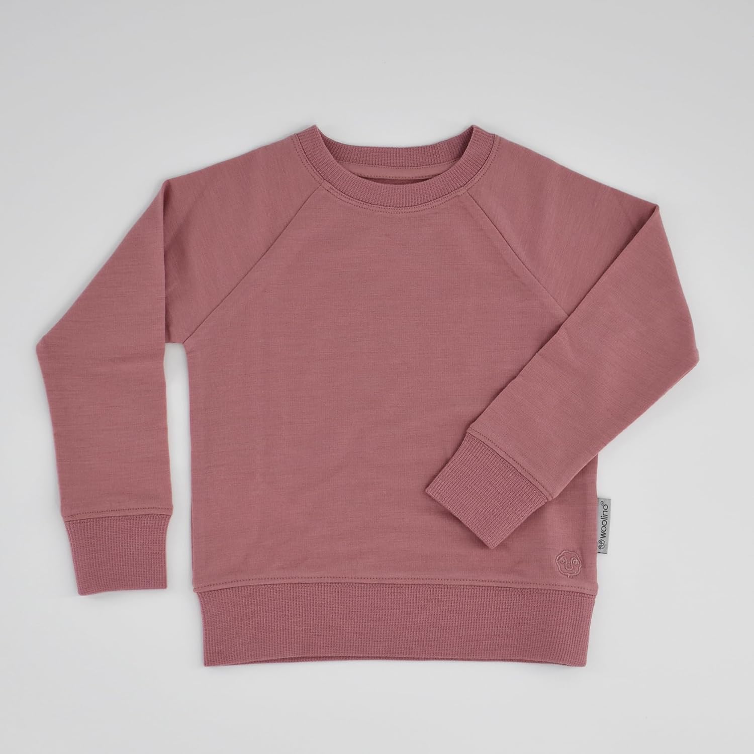 Woolino Soft Merino Wool Kids Sweatshirt - Crewneck Pullover Sweatshirt for Boys & Girls - Breathable &Temperature-Regulating - Image 6