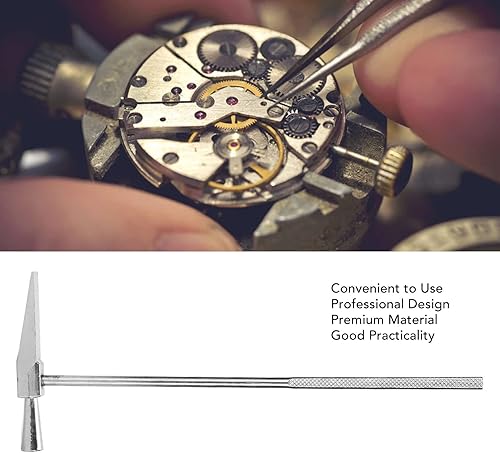 Miniatura 3 de Mini martillo, martillo de acero de cabeza redonda, multifuncional, mini martillo de garra portátil, reparación de joyas, mango de martillo,