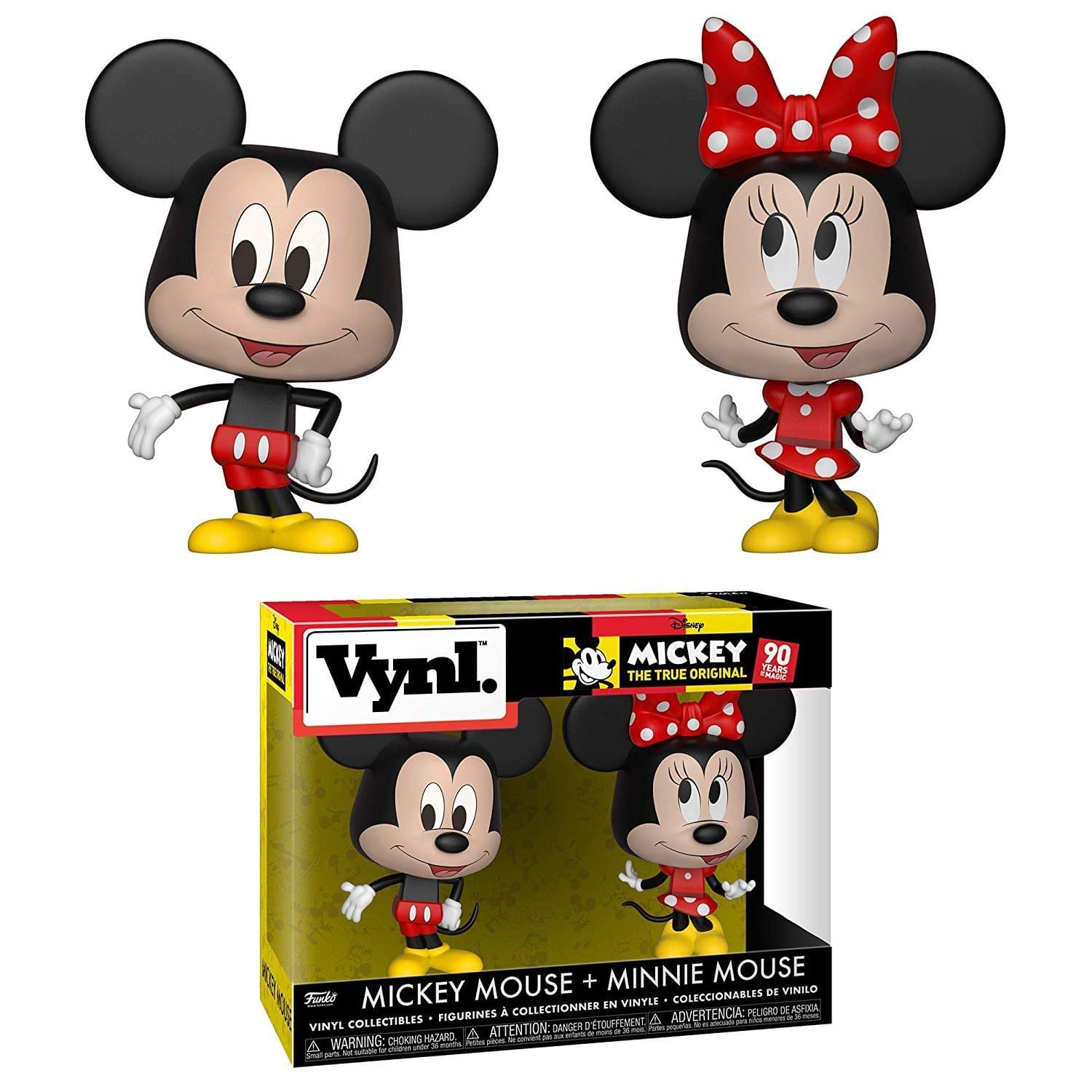 Amazon.com: Funko VYNL: Disney- Mickey & Minnie 2 Pack : Funko