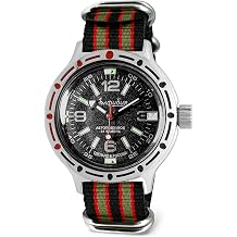 VOSTOK | Classic Amphibian Automatic Self-Winding Russian Diver Wrist Watch | WR 200 m |Fashion | Business | Casual Mens Watches | Model 420640
