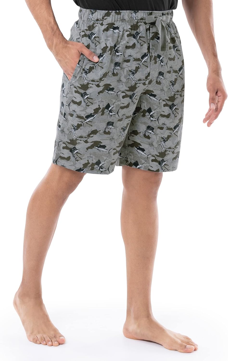 Guy Harvey Men's Sleep Pajama Shorts - Image 7