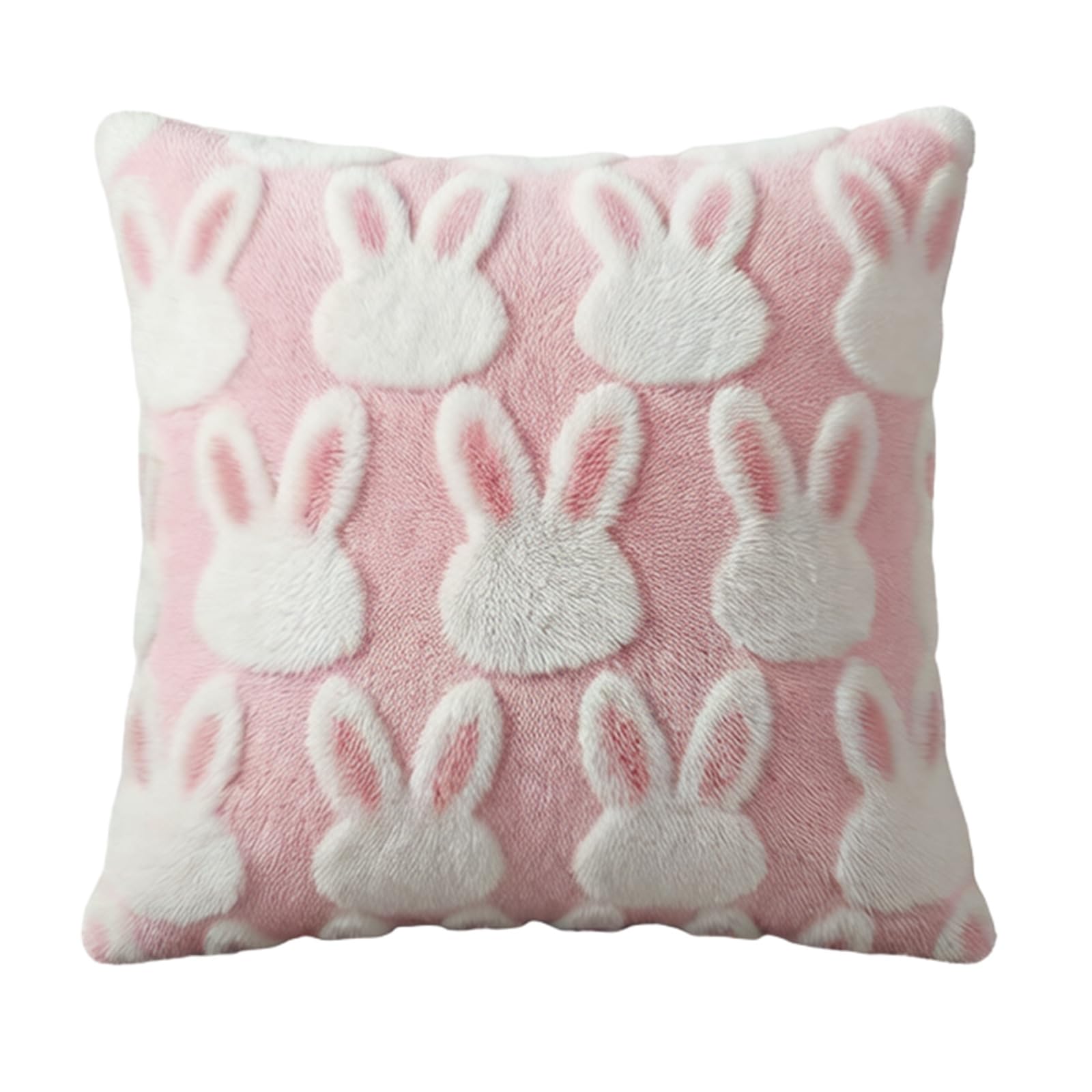 Kalttoy 50X50cm Easters Rabbits Pillow Covers Bunnys Printeds Pillow Case Party Decorations For Child Bedroom Decorations Bunnys Covers
