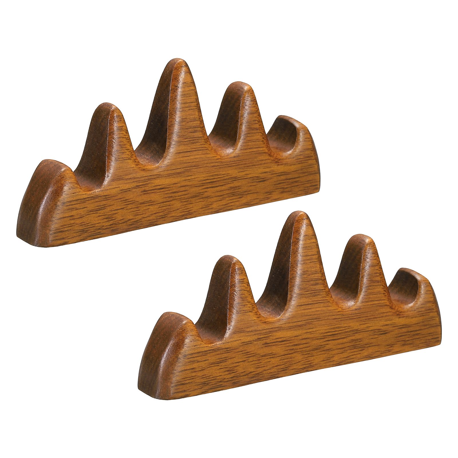 Porte-pinceaux de calligraphie chinoise en bois support peinture 4 ports