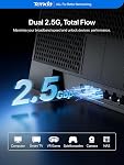 Tenda WiFi 7 Router BE7200 – Dual-Band Wireless Router with 2×2.5G Ports, Quad-Core CPU, EasyMesh, VPN & OpenWRT Support, High-Speed Home WiFi for Gaming, Streaming & Smart Homes (BE12 Pro)
