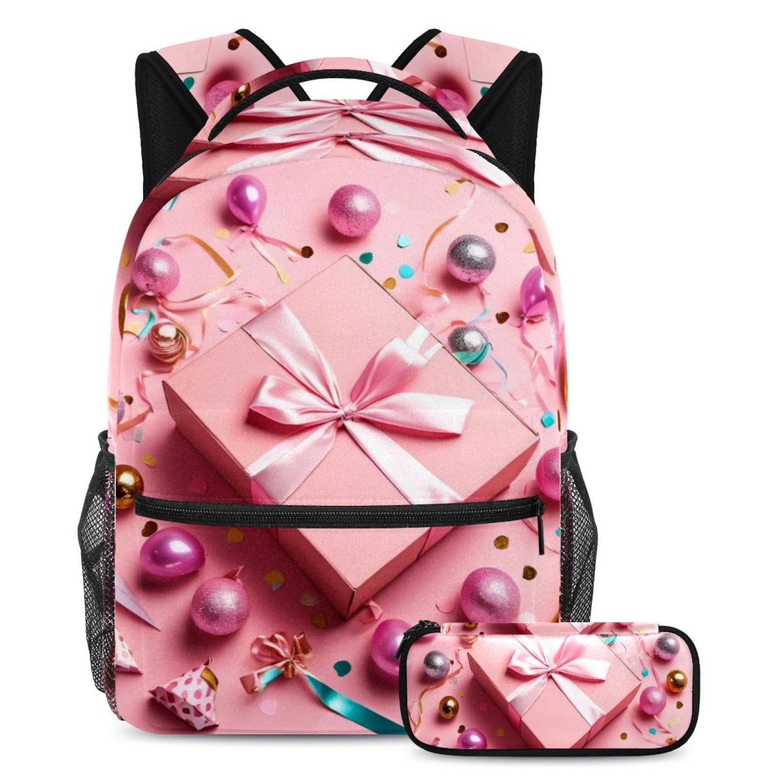 Ensemble 2 sacs d'école filles garçons bleu grand format - 7