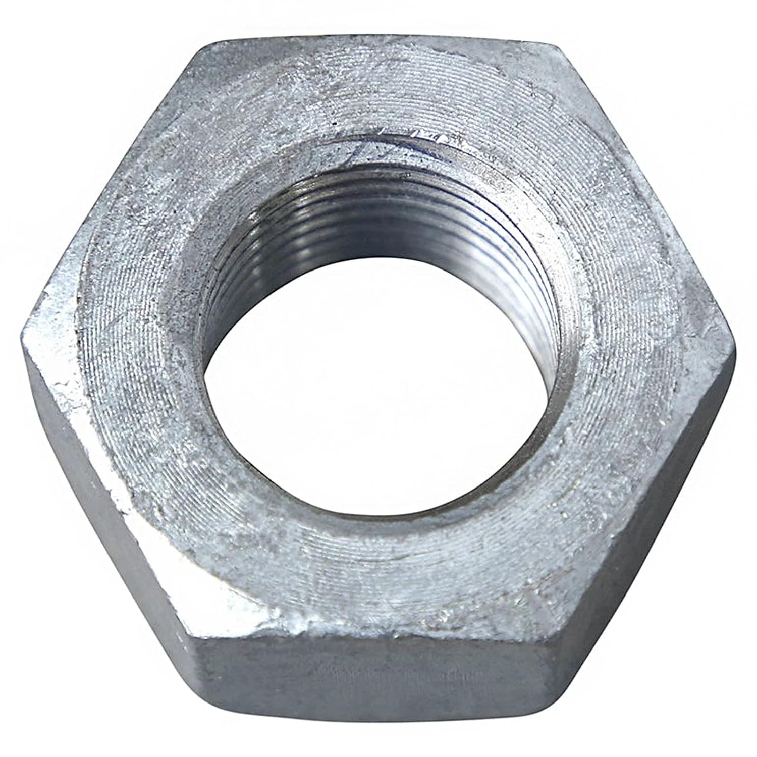 1-1/4"-7 Heavy Hex Nut, A563 Grade A - Hot Dip Galvanized [Pack of 5]