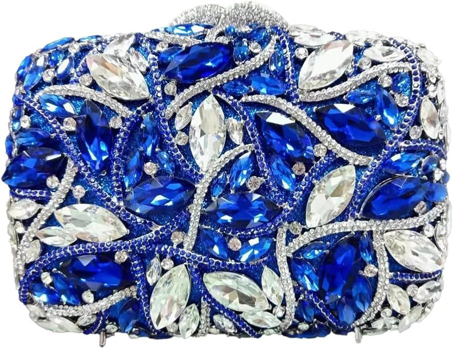 Sparkly Rhinestone Purse for Women Full Diamond Evening Clutch Bag Party Wedding Luxury Crystal Handbags