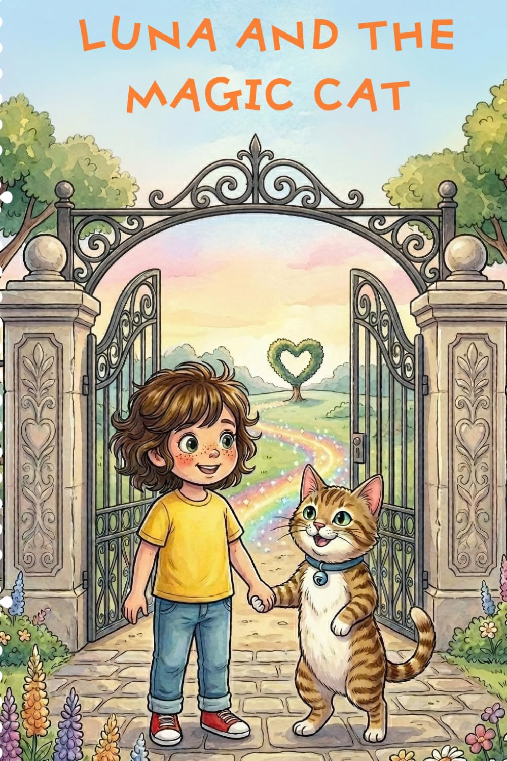 Luna y el gato mágico: Luna and the magic cat (Las aventuras de Luna)