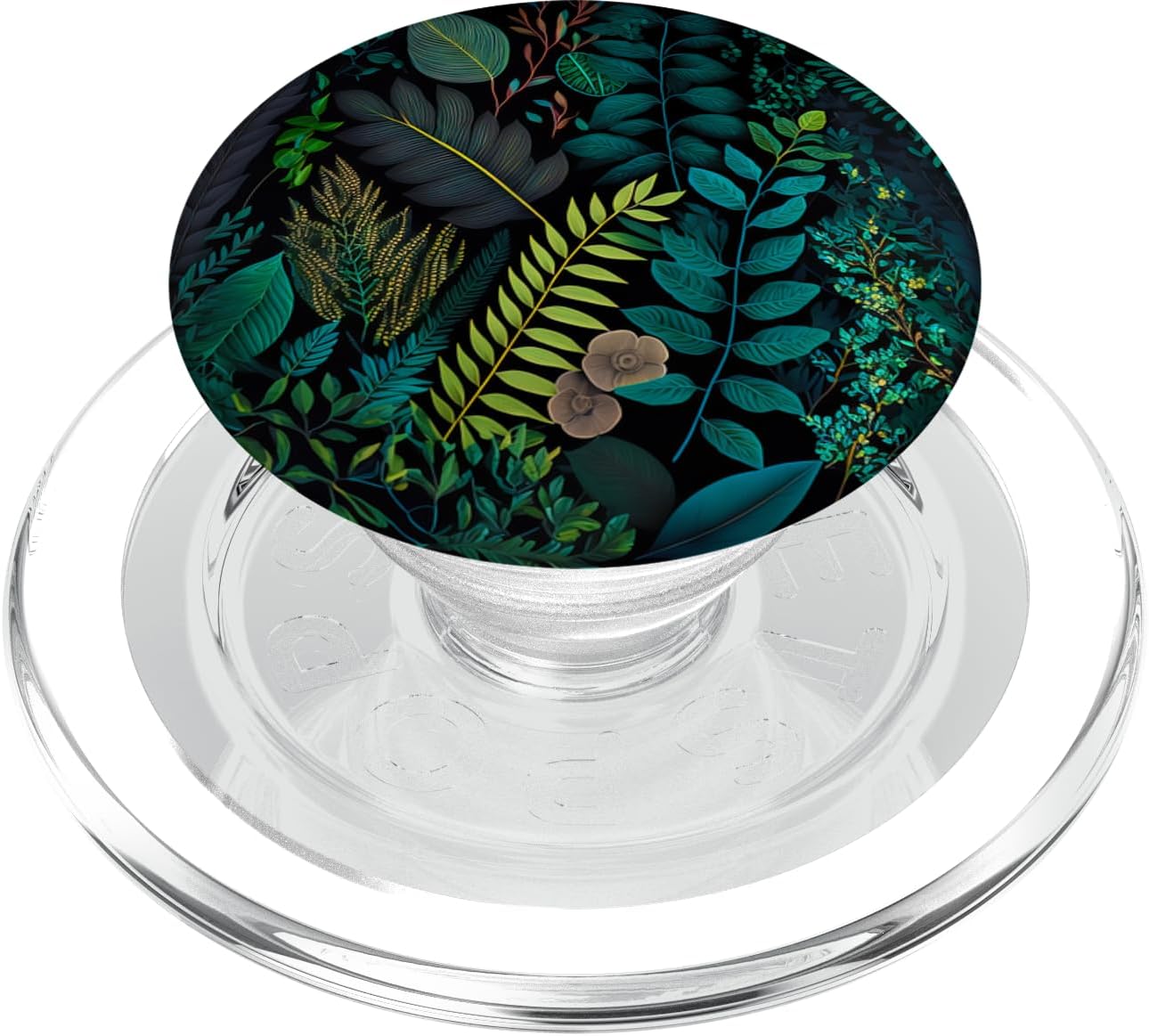 Floral Foliage Flower Botanical Nature Vegetation Flowery PopSockets MagSafe PopGrip for iPhone