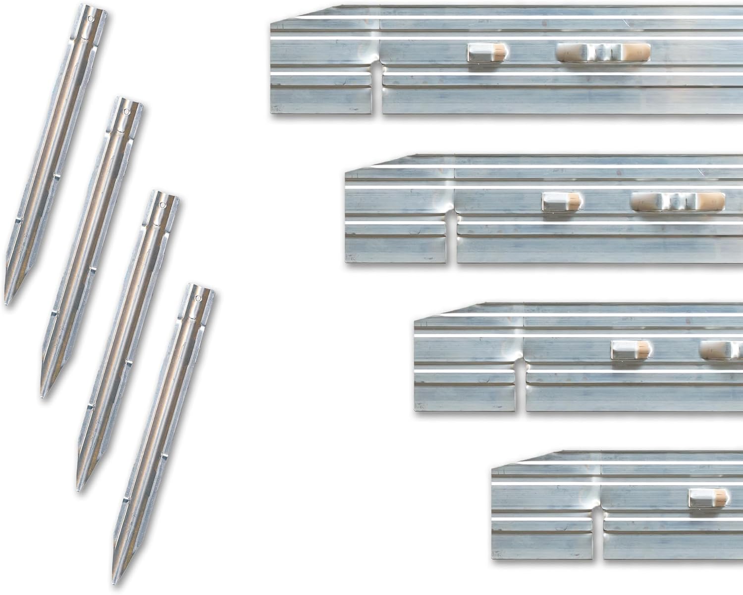 Cleanline 1/8"x3"x8' Mill Finish (120 Feet per Box)