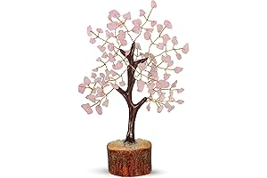 Rose Quartz Tree of Life for Positive Energy and Positive Vibes