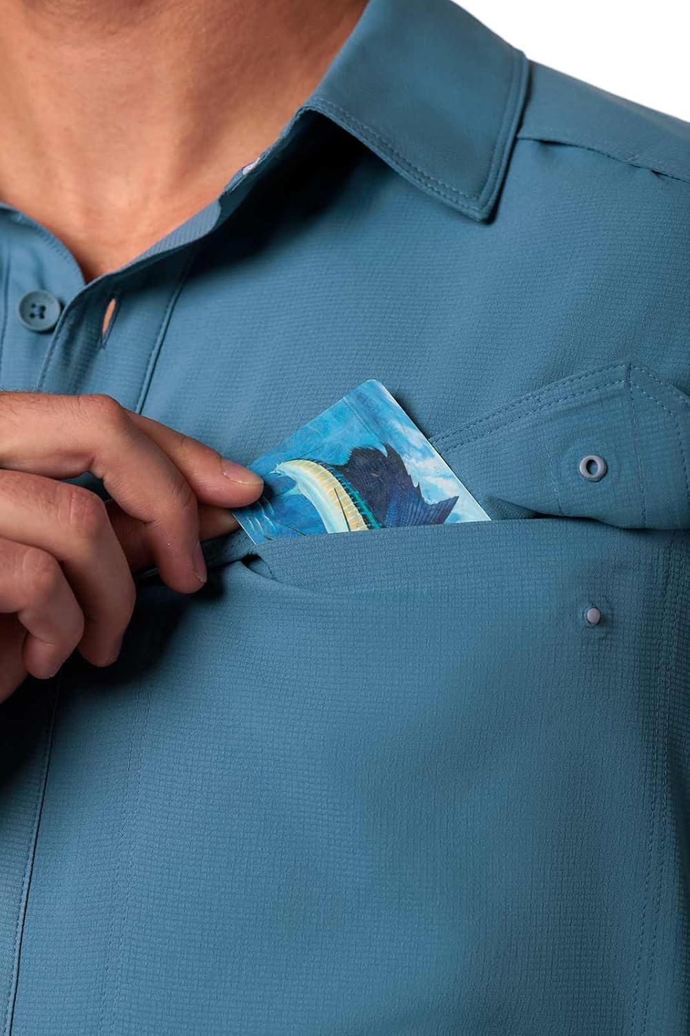 Men's Long Sleeve Fishing Shirt - UPF 50+ Sun Protection - Nassau