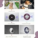 Tag8 GPS Tracker Holder, Pet Silicone Protective Case, Waterproof Cover for Cat Dog Pet Collar – Wine, Pack of 2- (Tracker not Included) gallery image