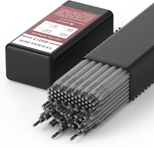 Miniatura 34 de YESWELDER E6013 3/32 '' 5LB Electrodos de barra de soldadura de acero de carbono