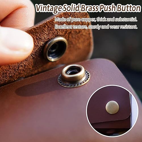 Miniatura 4 de hi!SCI Kit de especias de camping de cuero genuino para viaje, soporte de especias de senderismo, kit de especias de bushcraft y bolsa de aceite,