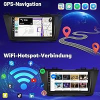 ETLFUCyber Android autorádio pre Mazda 5 2011-2013, 9-palcový HD dotykový displej, GPS, WiFi, Bluetooth, Carplay, Android Auto, FM, RDS, EQ 5
