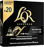 L'OR Café L'Or Cápsula Ristretto - 1 Unidade Com 20 Cápsulas