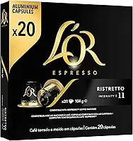 L'OR Café L'Or Cápsula Ristretto - 1 Unidade Com 20 Cápsulas