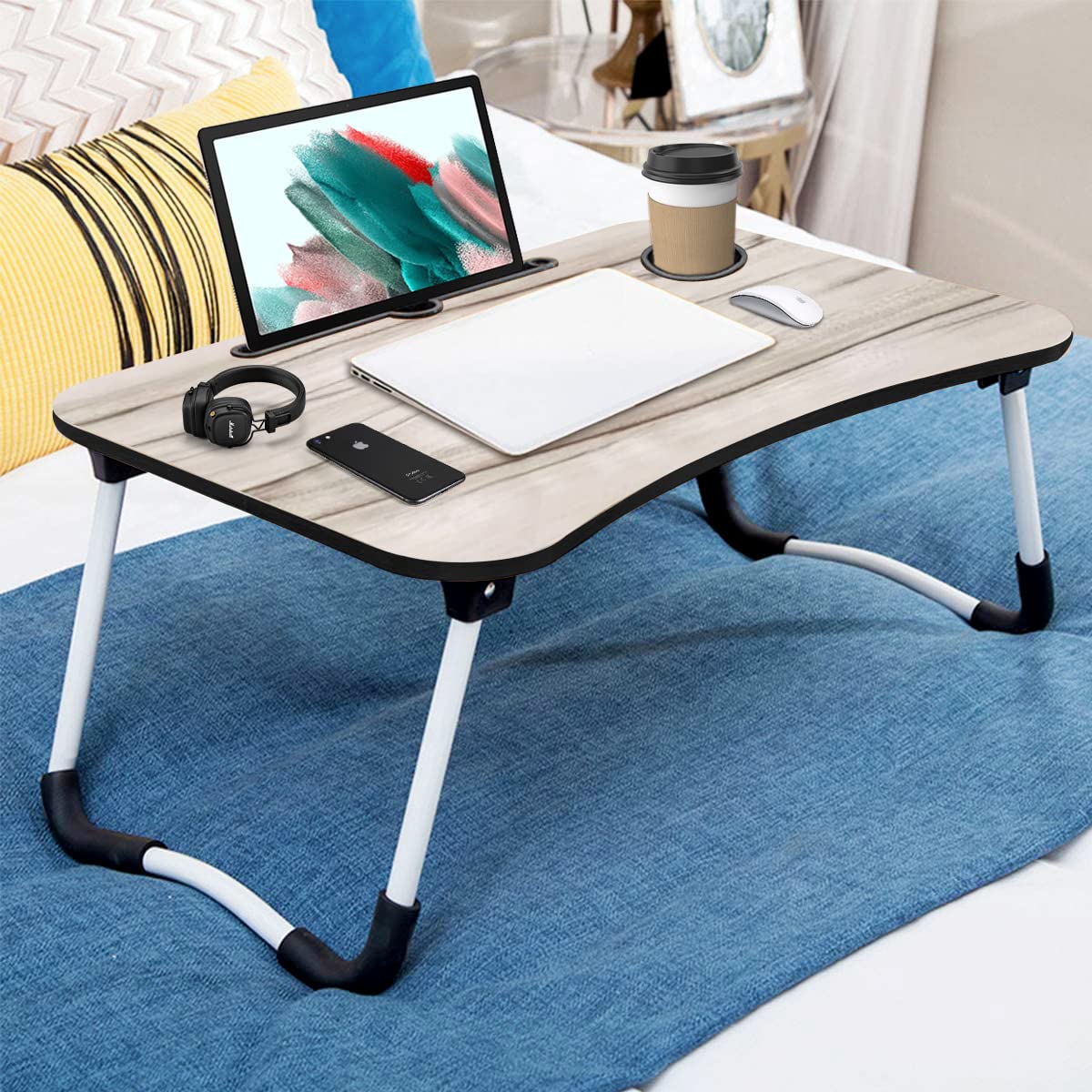 See full amazon price history chart for Sattva Portable Folding Laptop Table | Bed Table for Adults | Portable Study Table for Kids | Work from Home Lapdesk | Writing Desk with Cup Holder - Zebrona Light Sattva Portable Folding Laptop Table | Bed Table for Adults | Portable Study Table for Kids | Work from Home Lapdesk | Writing Desk with Cup Holder - Zebrona Light (B09KRWRPH3) Amazon Price History, Amazon Price Tracker