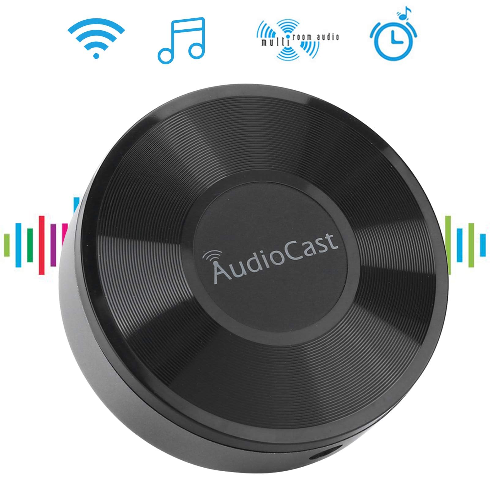 Mini Airplay 2 Streamer Muzyczny-Audiocast WiFi Bezprzewodowy Odtwarzacz Muzyczny-Odbiornik Audio Wi-Fi Audio Muzyka do Systemu Głośników dla Android/OS