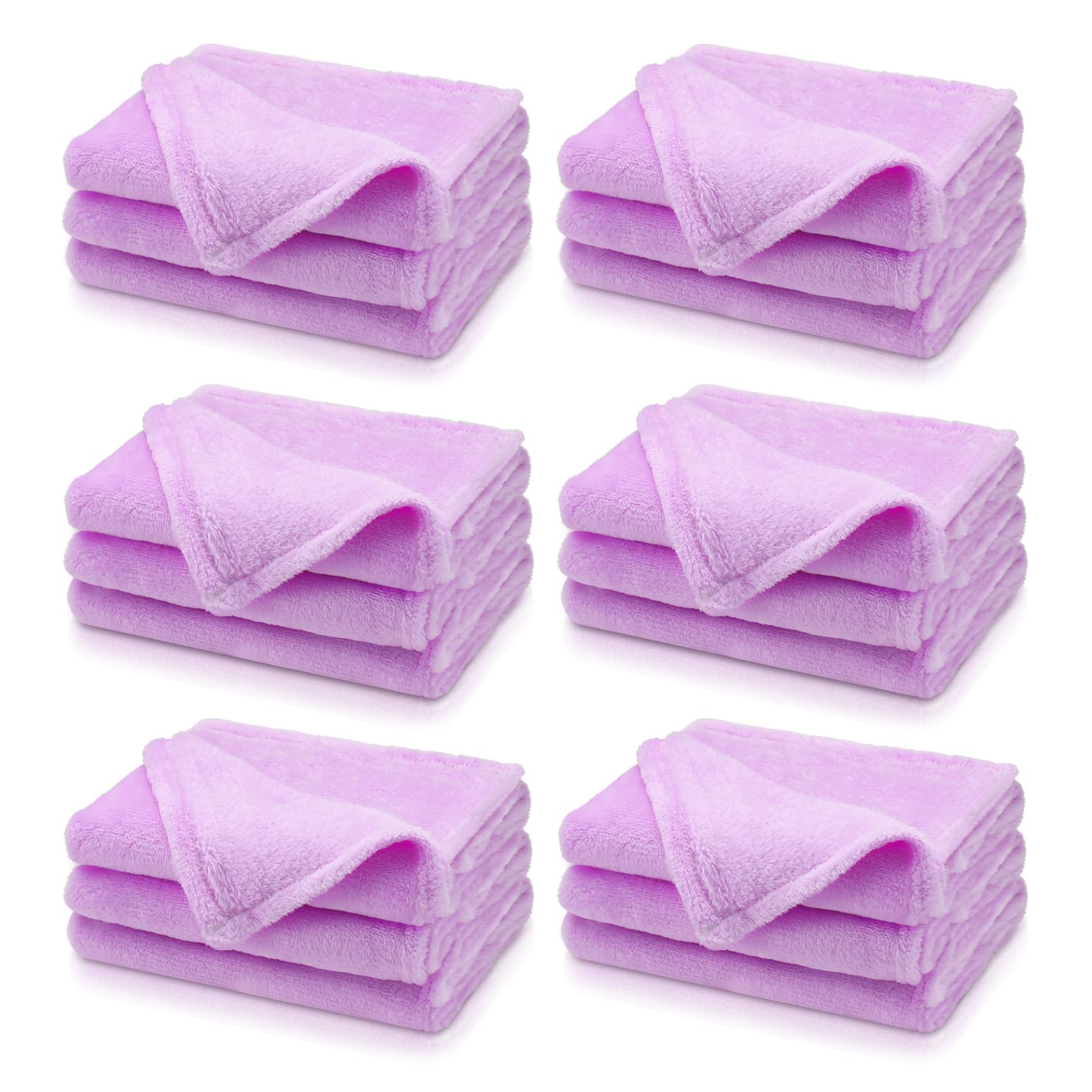 Couvertures en flanelle douce pour fille Nagoyuki, grand plaid molletonné violet de 101 x 152 cm