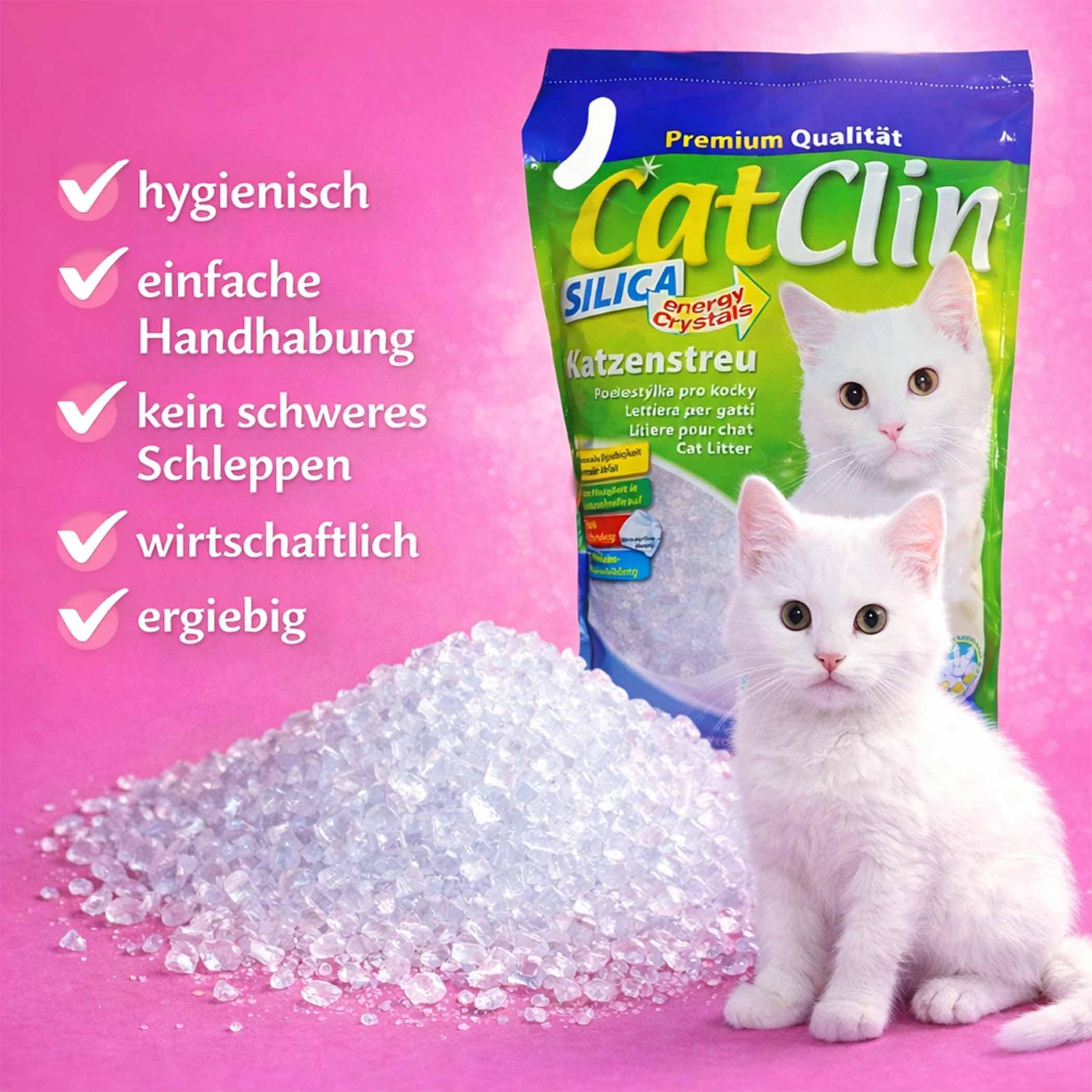 8x8l=64l Magic SILIKAT KATZENSTREU-PowerCat STREU-Forever CLEAN