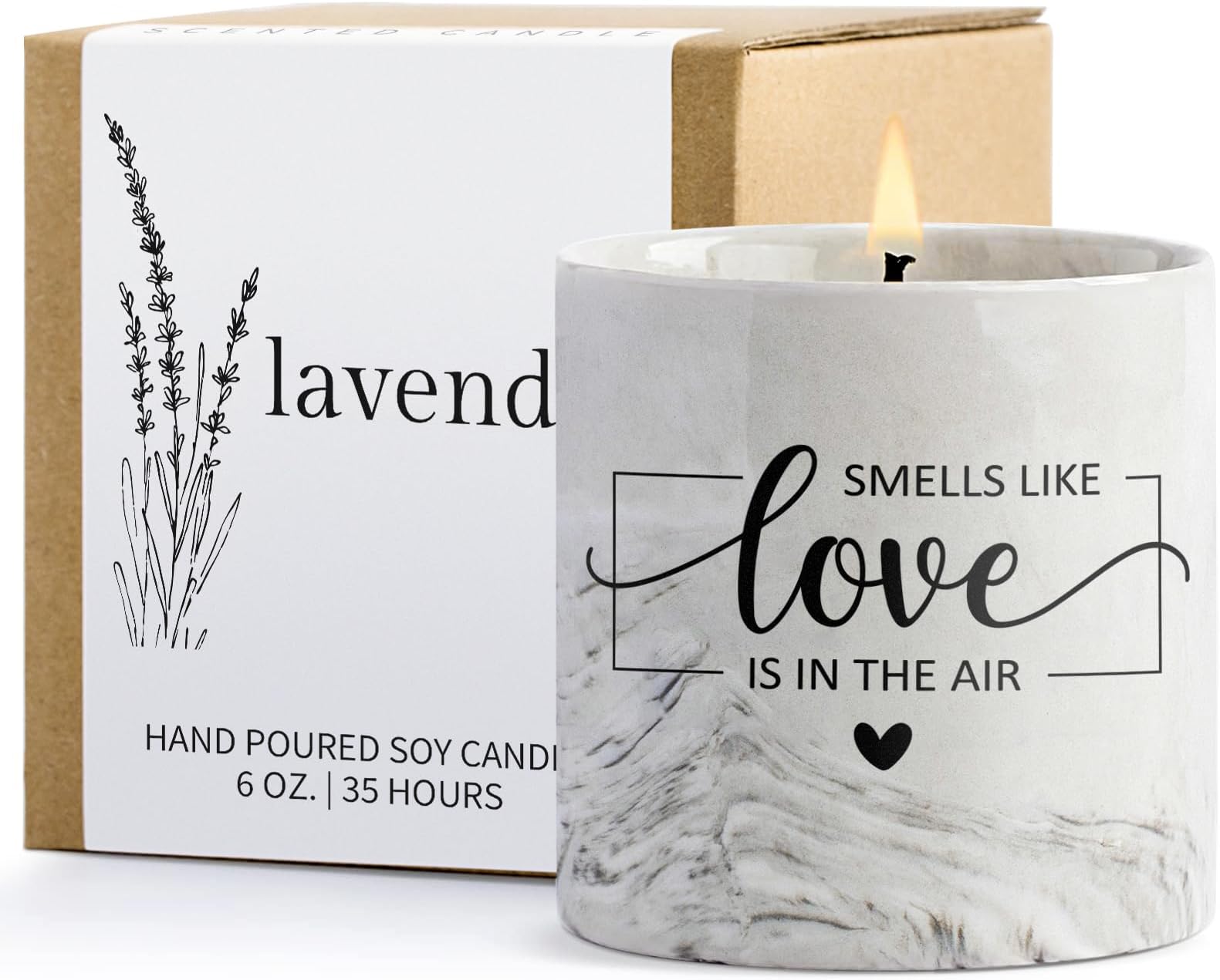 Love is in The Air Candle Anniversary Wedding Bridal Shower Engagement Valent...