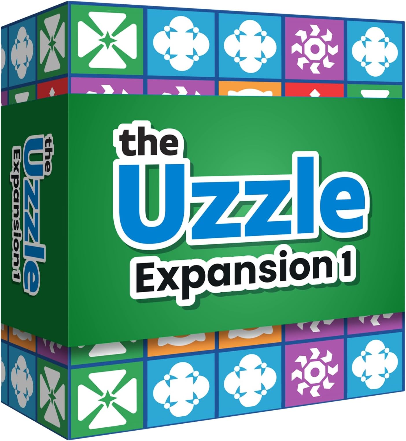 Uzzle 3.0 Expansion, Requires Uzzle Base Game, Block Puzzle Board Game for Adults & Kids, Expert-Level Challenges, an Action Packed Family Board Game Add On, for Ages 4+