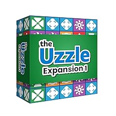 Uzzle 3.0 Expansion, Requires Uzzle Base Game, Block Puzzle Board Game for Adults & Kids, Expert-Level Challenges, an Action Packed Family Board Game Add On, for Ages 4+