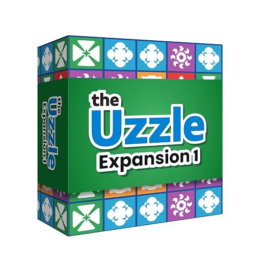 Uzzle 3.0 Expansion, Block Puzzle Board Game for Adults & Kids, Expert-Level Challenges, Requires Uzzle Base Game, an Action Packed Family Board Game, for Ages 4+