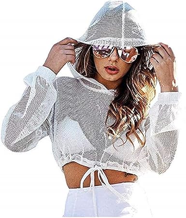 white rave top