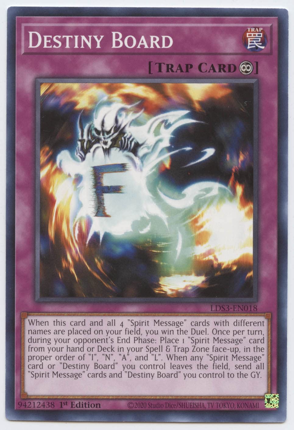 yugioh card destiny board (anime) | Yu-Gi-Oh! Wiki You Will Receive The 1st Edition Version Of This Card. Destiny Board