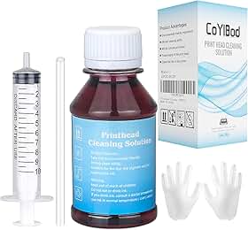 Kit De Limpeza Cabeça Impressão Para Impressoras Sublimação Compatível Com Epson Wf-7210 Wf-7110 Wf-7720 Wf-7710 Wf-7620 Wf-7520 Wf-2510 Wf-2520 Xp-310 Xp-314 Xp-410 Xp-420 Xp-424 Xp-434 Lim