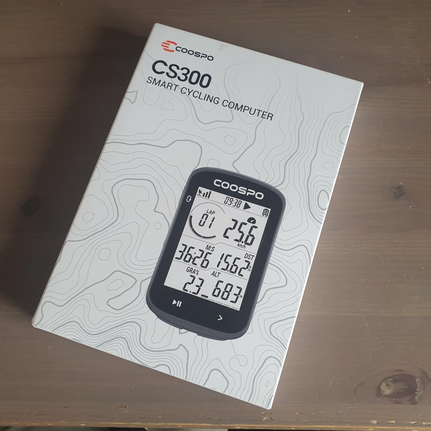 Amazon | COOSPO CS300 GPS Bike Computer, Cycling Computer with 2.6 LCD ...