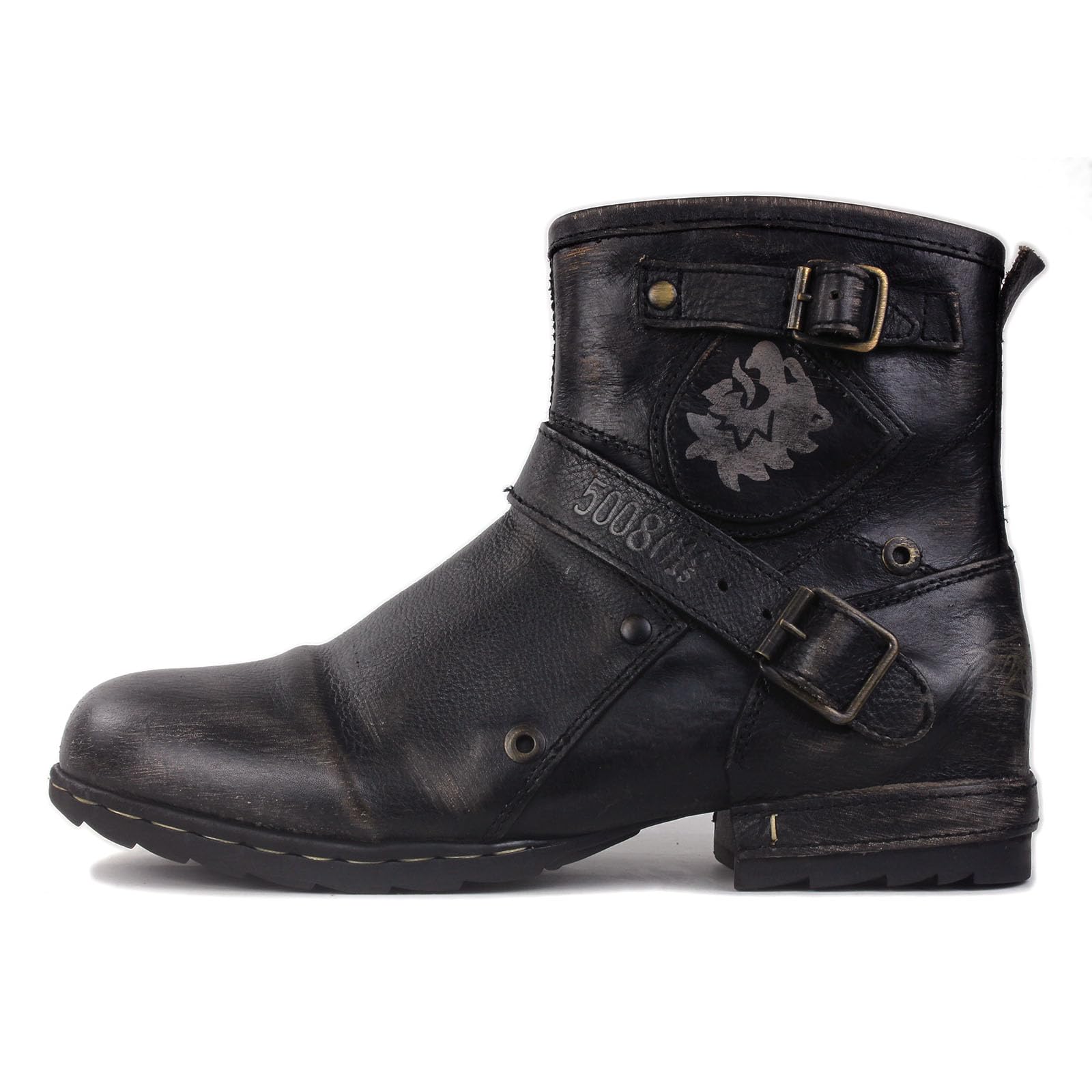 Vintage Braun Chukka Stiefel für Männer stiefel de Motorrad Casual Leder Kleid Stiefelette Mode CD-5008-1-BP-DE-R