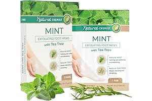 Natural Foot Care Treatment: Mint & Tea Tree Foot Masks