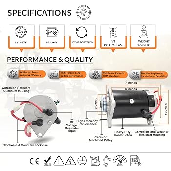 Amazon.com: Parts World USA Starter Generator for Yamaha G16
