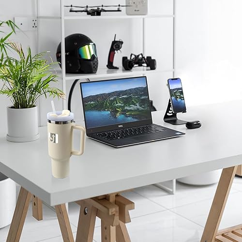 Miniatura 5 de Vaso Quencher H2.0 de 40 onzas, acero inoxidable, aislado al vacío, incluye tapa y pajilla, ideal para agua, té helado, café, licuados, color crema