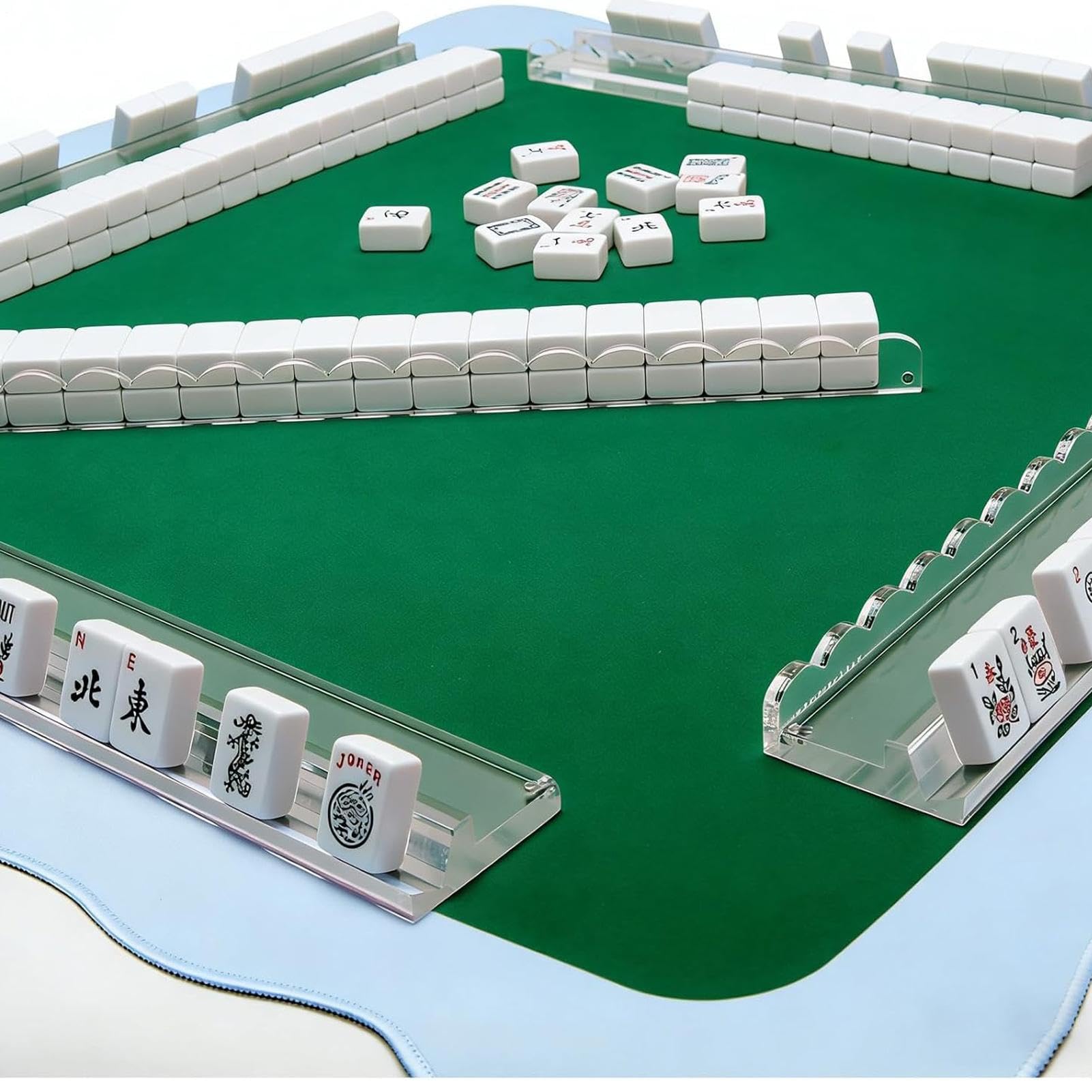 Spingitori e Supporti per Mahjong In Acrilico Trasparente Magnetico Da 50,8