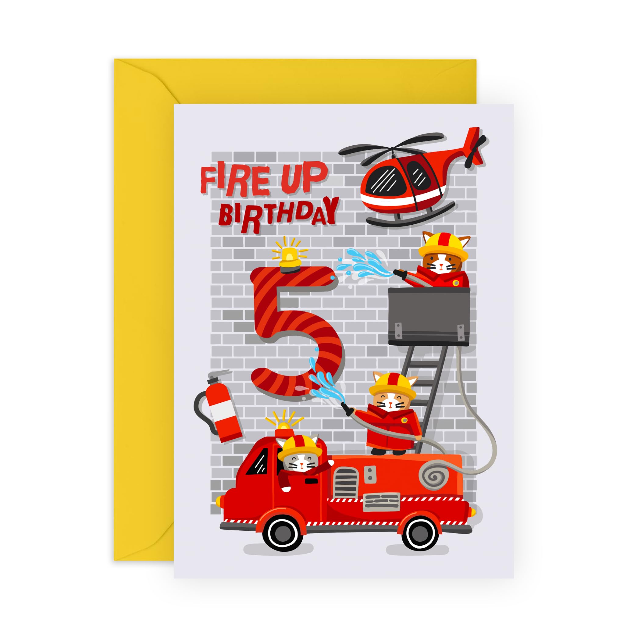 Twizler Carte D'anniversaire 5 Ans Pour Garçon Avec Skateboard - Carte D'anniversaire 5 Ans