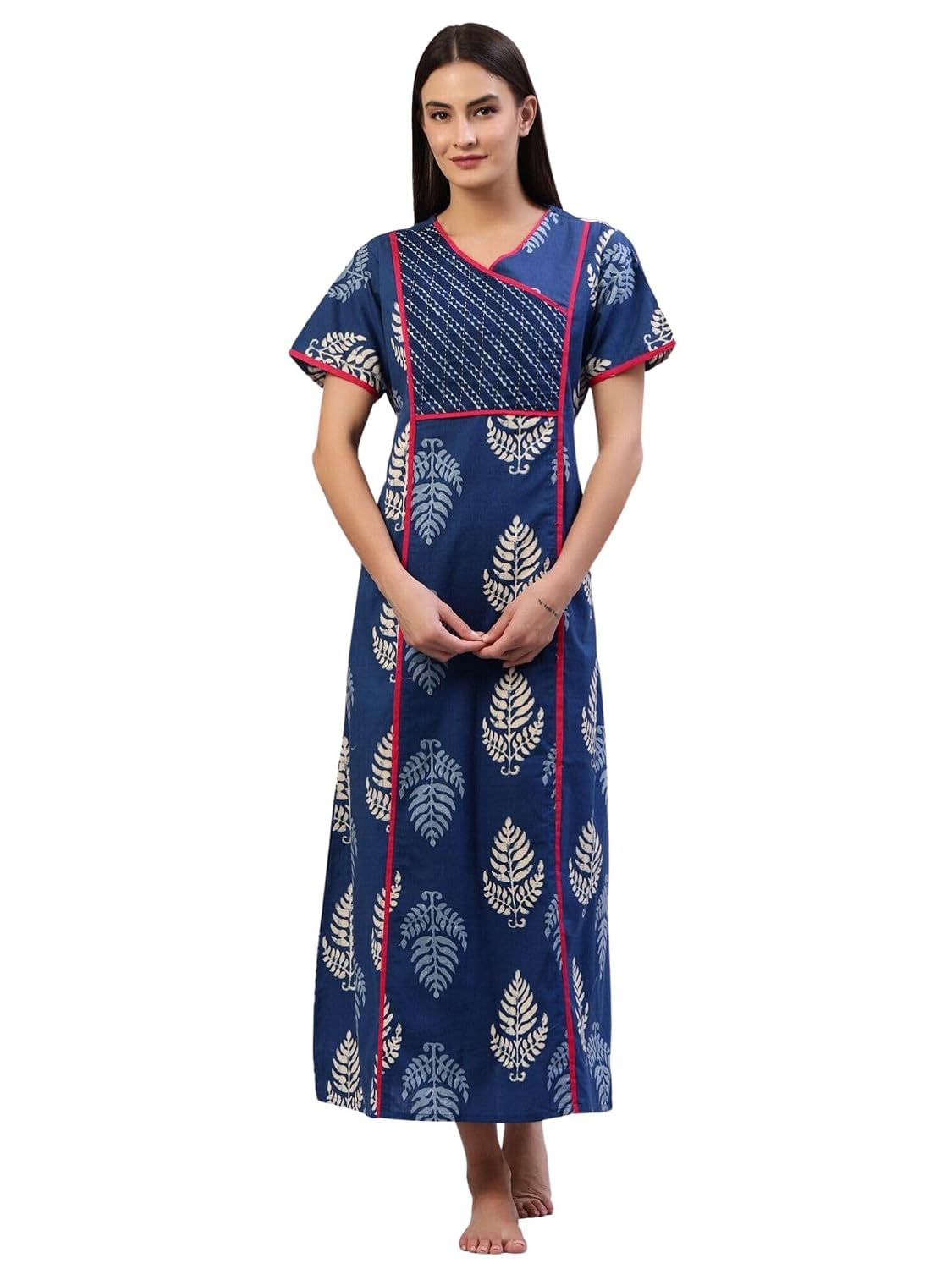 Evolove Women's Cotton Long Maxi Night Gown Nighty Dress with Pocket, Super Soft Comfortable - Review, Price and Buying Guide