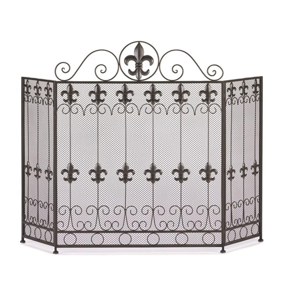 fireplace cover Retro Fireplace Heating Screen Home Fireproof Guardrail Beautiful Living Room Partition