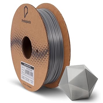 Proto-pasta HTP21705-SMK High Temperature Spool , PLA 1.75 mm, 500 g Silver Smoke, Smoke