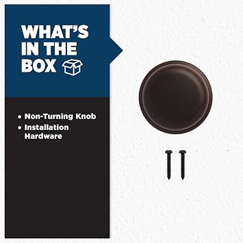 Weiser GA12 T11P Lock Knob, Dummy Welcome Home BRZ
