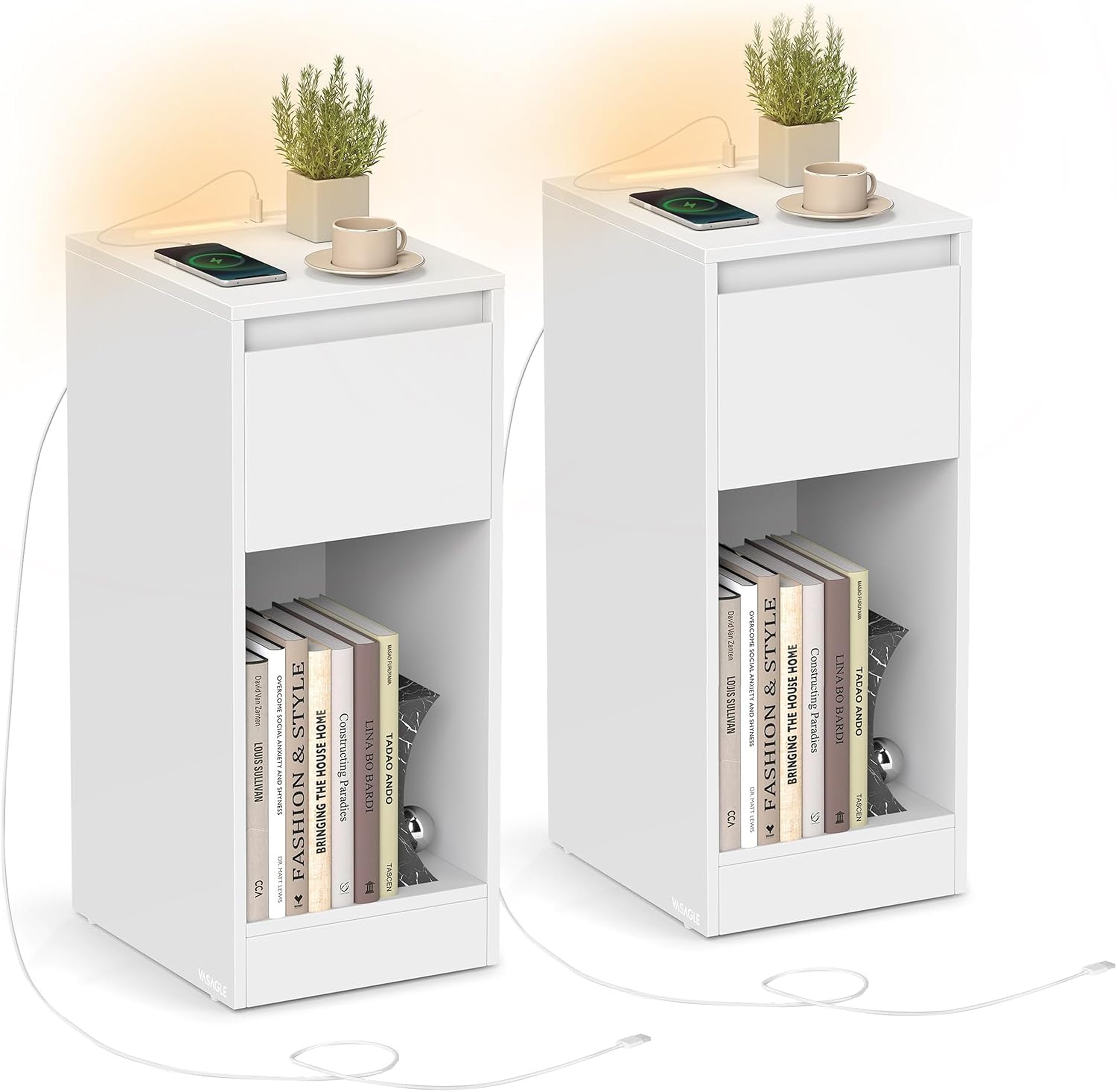 bedside tables