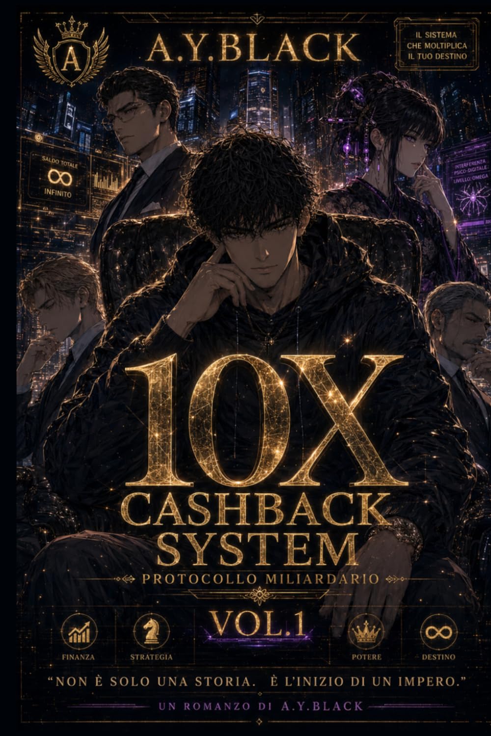 10X Cashback System Il Protocollo Miliardario – Vol. 1: Manhwa Cyberpunk Thriller Finanziario | Romanzo Grafico Anime con Guerre Economiche, Cashback ... Strategica, Elite Globali e Potere Assoluto