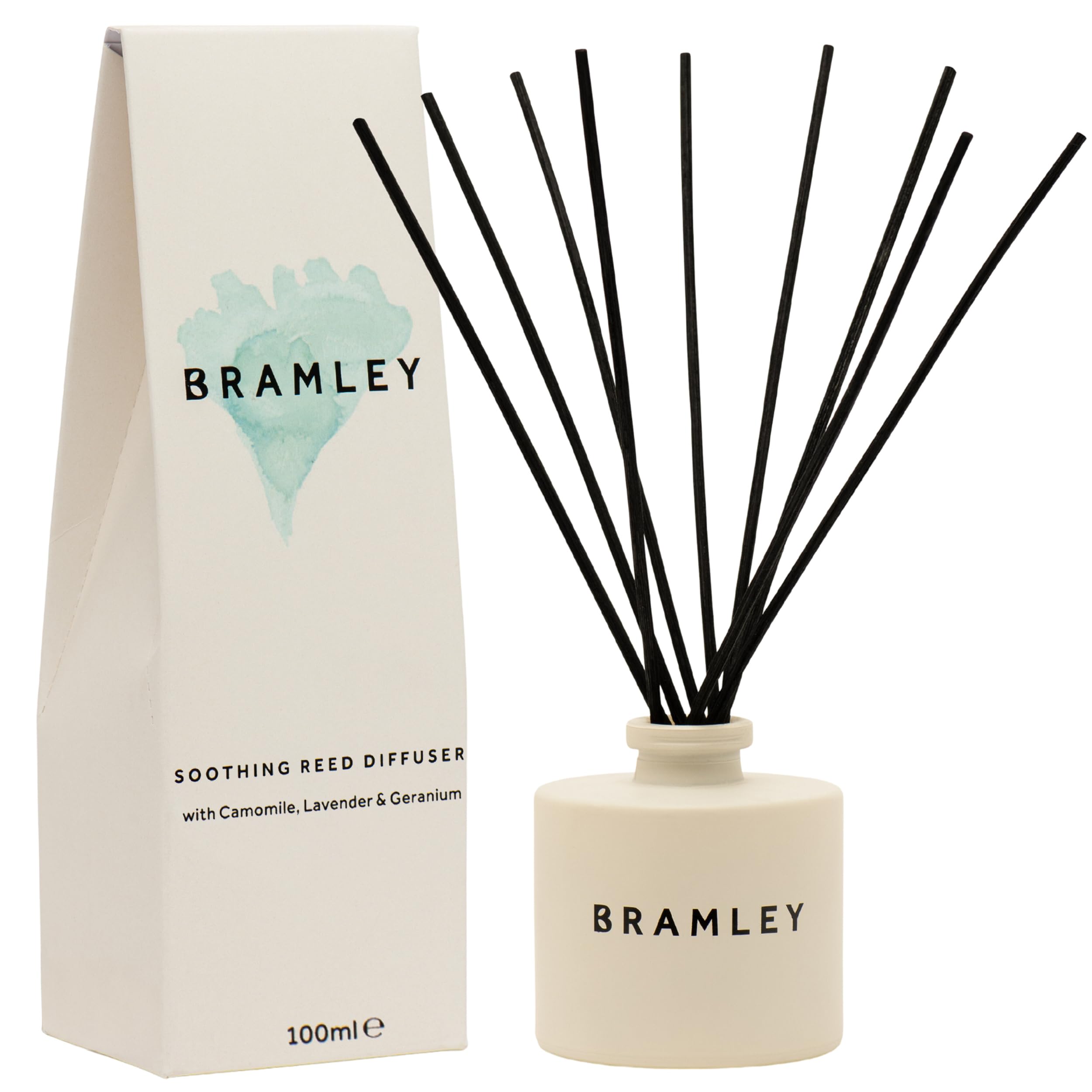 Bramley Lavender/Black Soothing Reed Diffuser