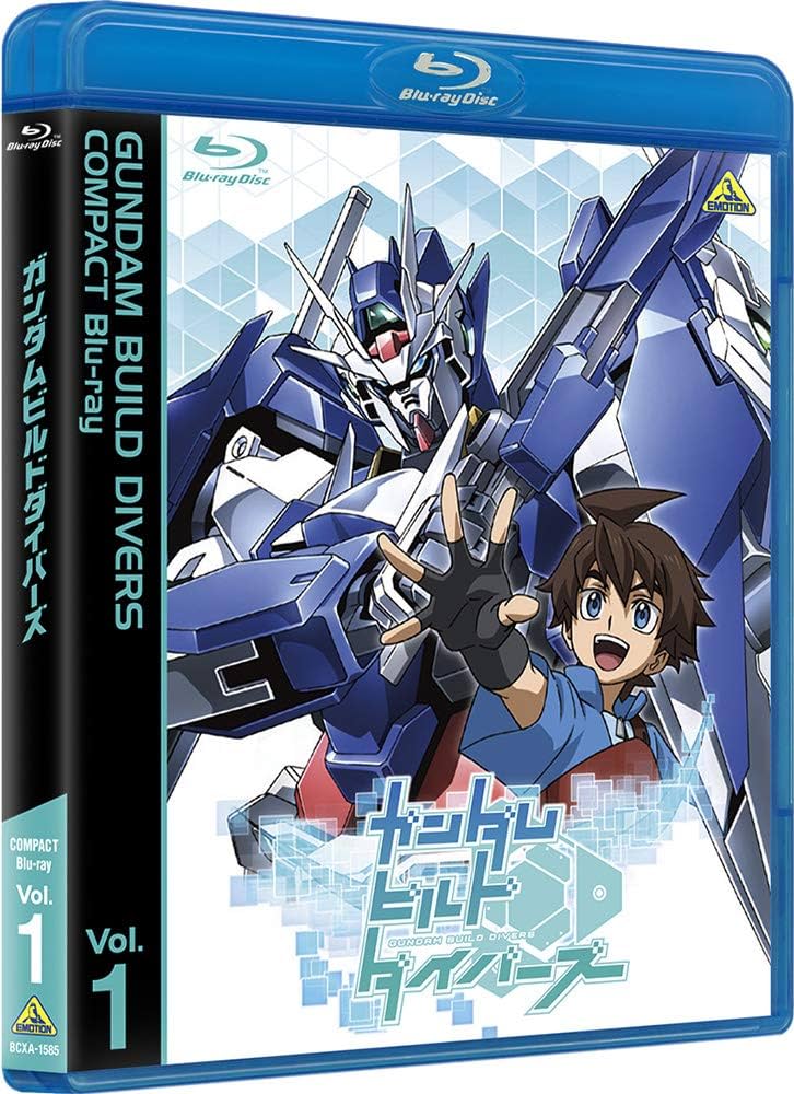 Amazon.co.jp: ガンダムビルドダイバーズ COMPACT Blu-ray Vol.1